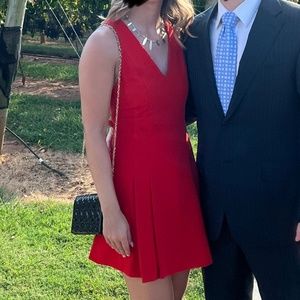 Red Alice & Olivia Cocktail Dress Size 0